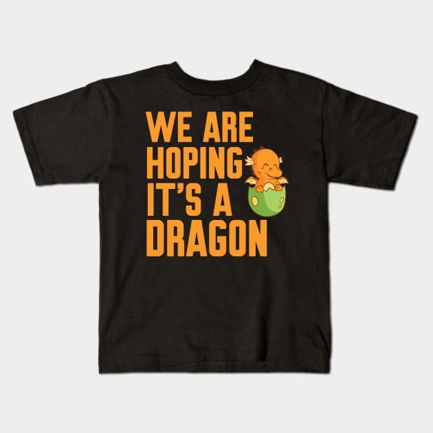 We are hoping it's a dragon Kids T-Shirt by Work Memes